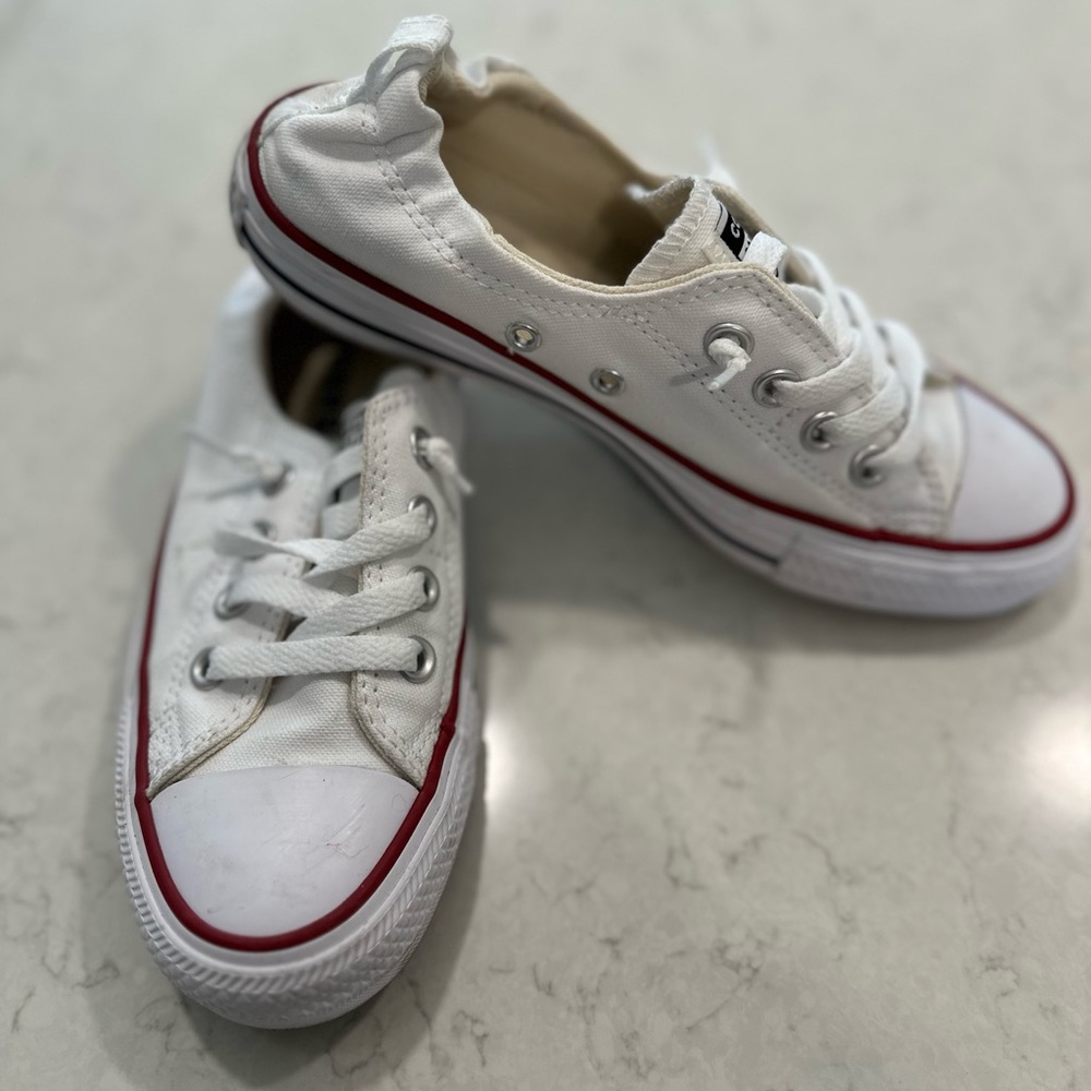 Converse Chuck Taylor White Canvas Sneakers